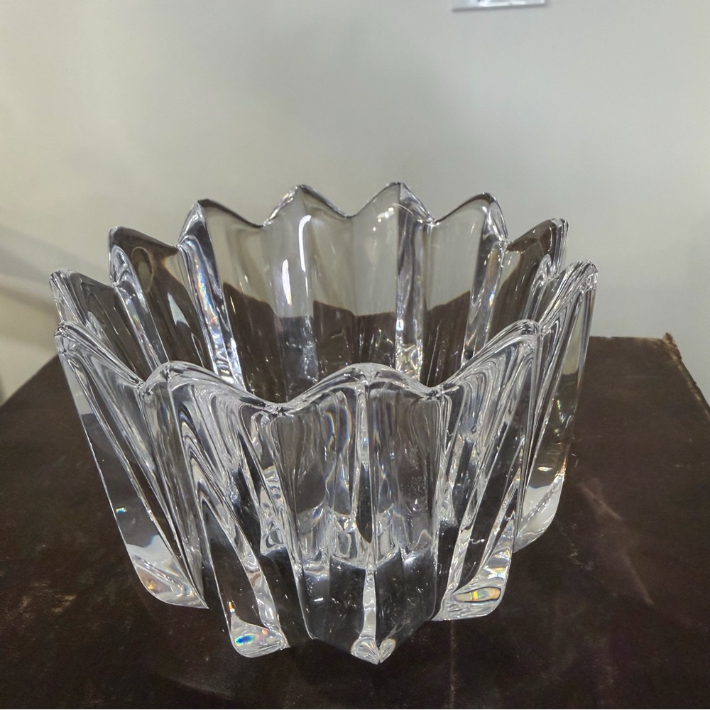 Orrefors Fleur Elegant crystal Bowl